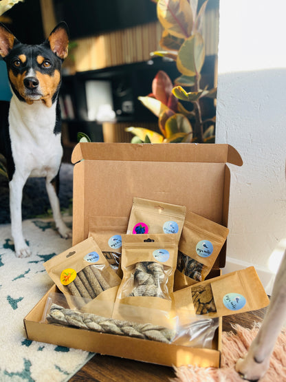 Gardumi suņiem - mencu stienīšī ar mellenēm, 80g