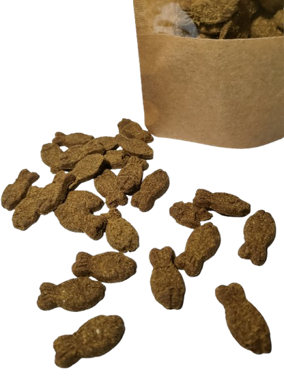 Kārums suņiem un kaķiem - zivju cepumi mini